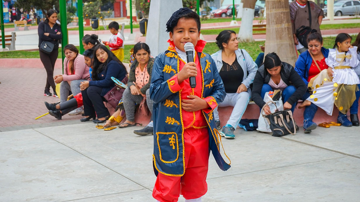 Traje de marinera reciclado best sale para niño